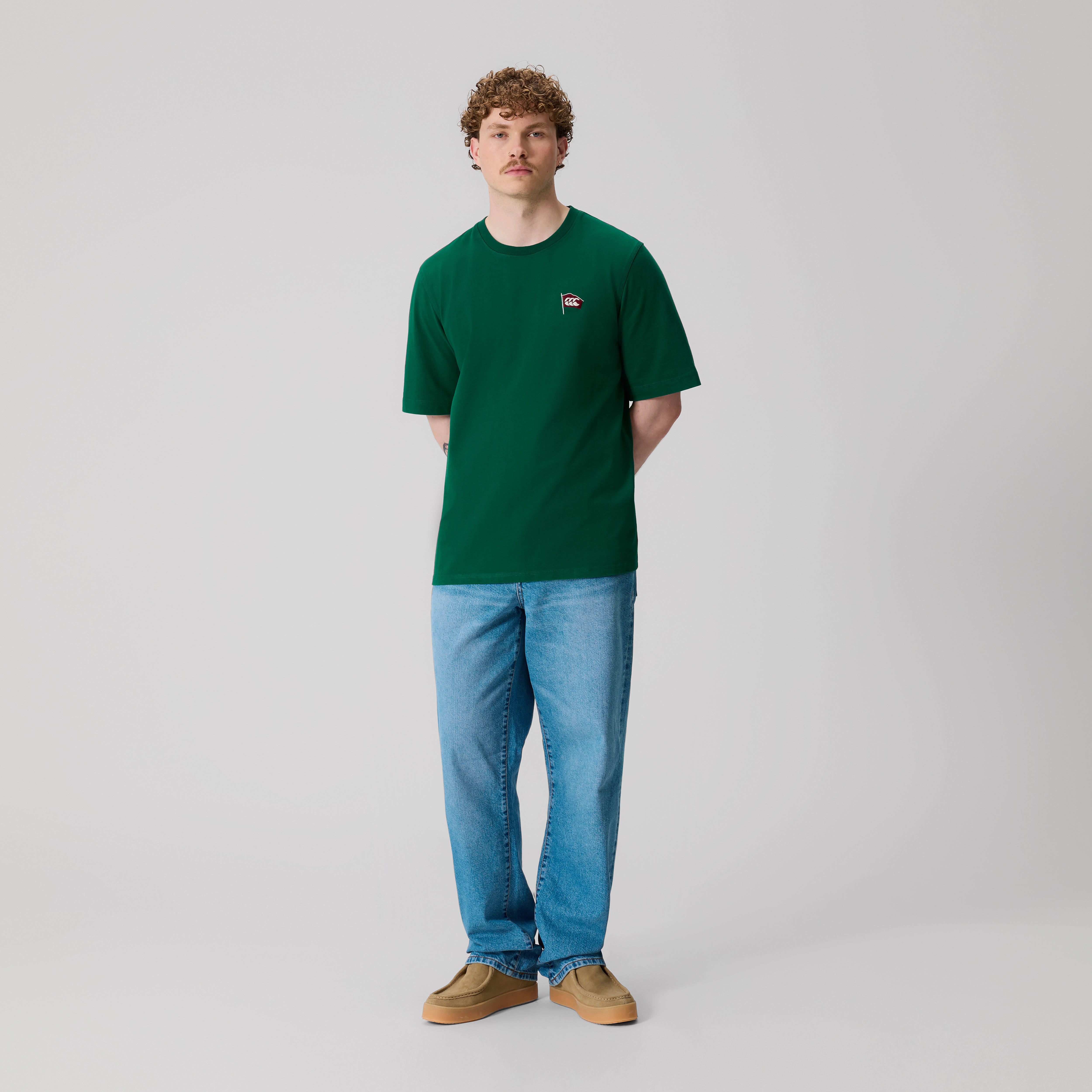 canterbury-classic-t-shirt-uomo-green image 3