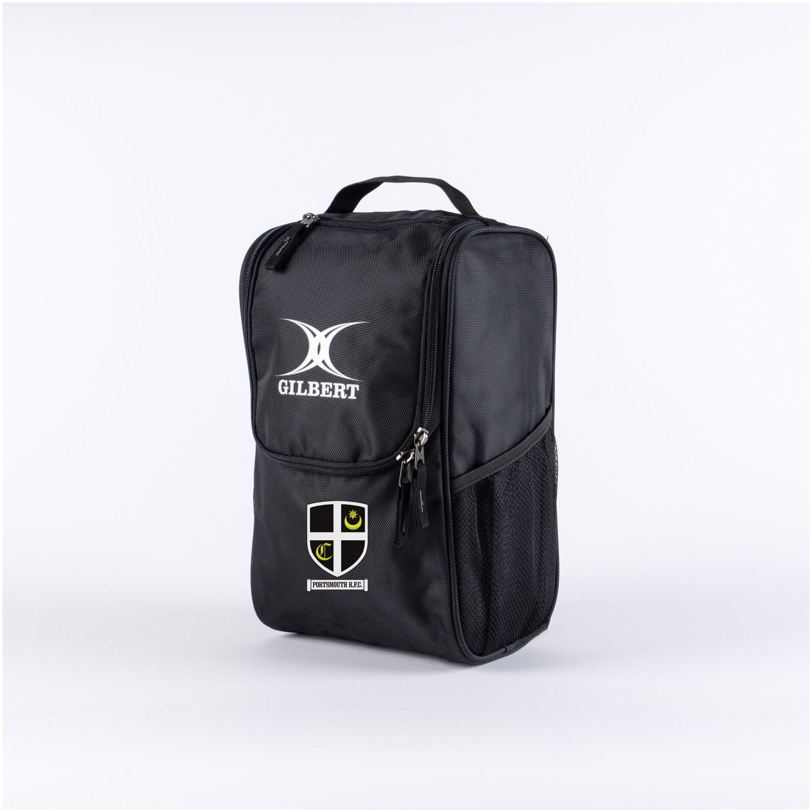 gilbert-rugby-club-v4-bootbag-portsmouth-rfc-senior-nero-nero image 1