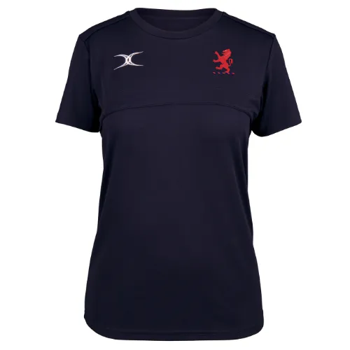gilbert-rugby-london-scottish-f-c-donna-photon-ii-t-shirt-blu-navy image 1