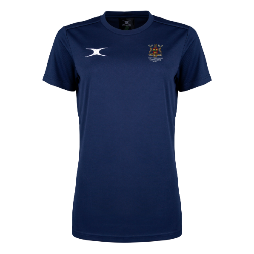 gilbert-rugby-photon-ii-t-shirt-junior-nottingham-corsairs-blu-navy-maglia-manic image 1