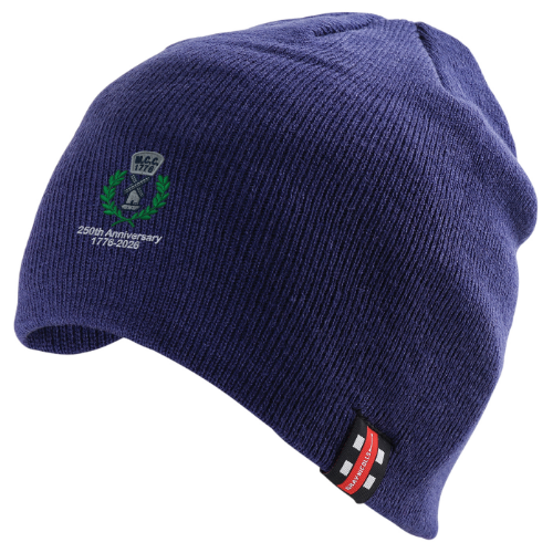 gray-nicolls-beanie-hat-meopham-cc-senior-blu-navy-scuro image 1