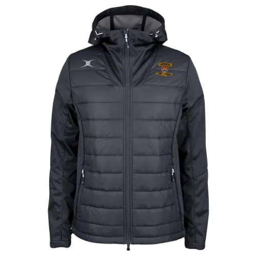 gilbert-rugby-cowbridge-rc-pro-active-full-zip-jacket-adulto-nero image 1