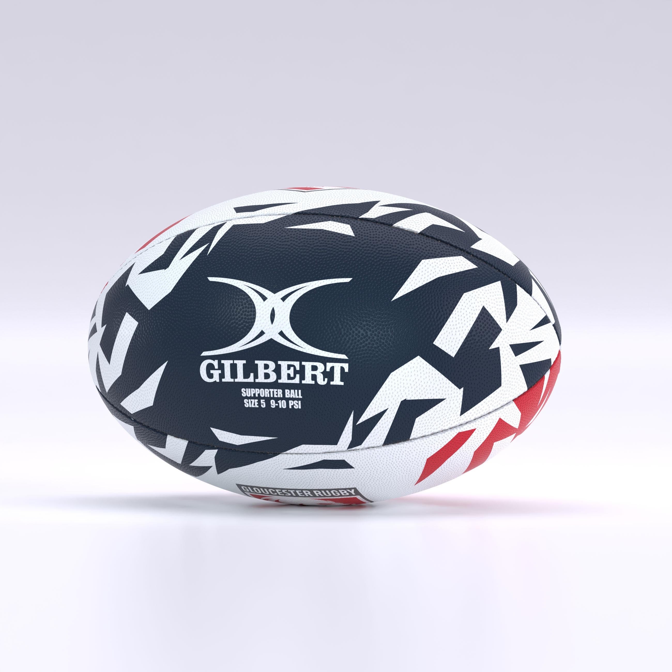 gilbert-rugby-gloucester-supporter-pallone-rugby-misura-4-5 image 3