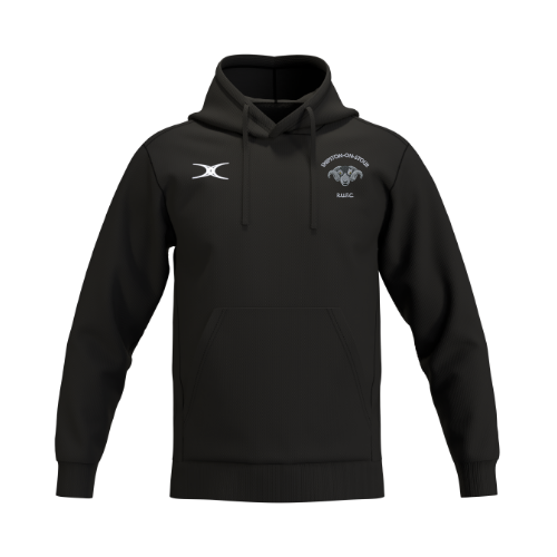 gilbert-rugby-shipston-on-stour-rufc-junior-felpa-con-cappuccio-atom-nera image 1