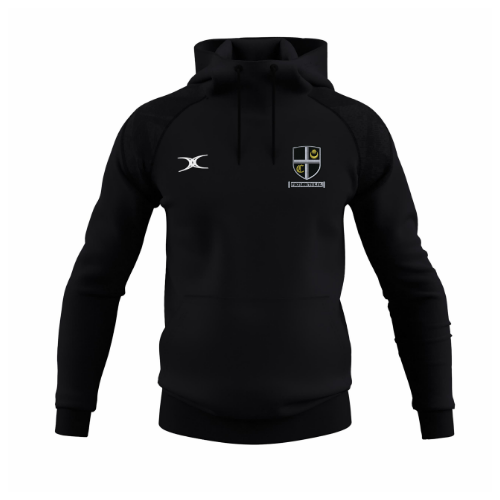 gilbert-rugby-gts-felpa-cappuccio-junior-nera-portsmouth-rfc image 1