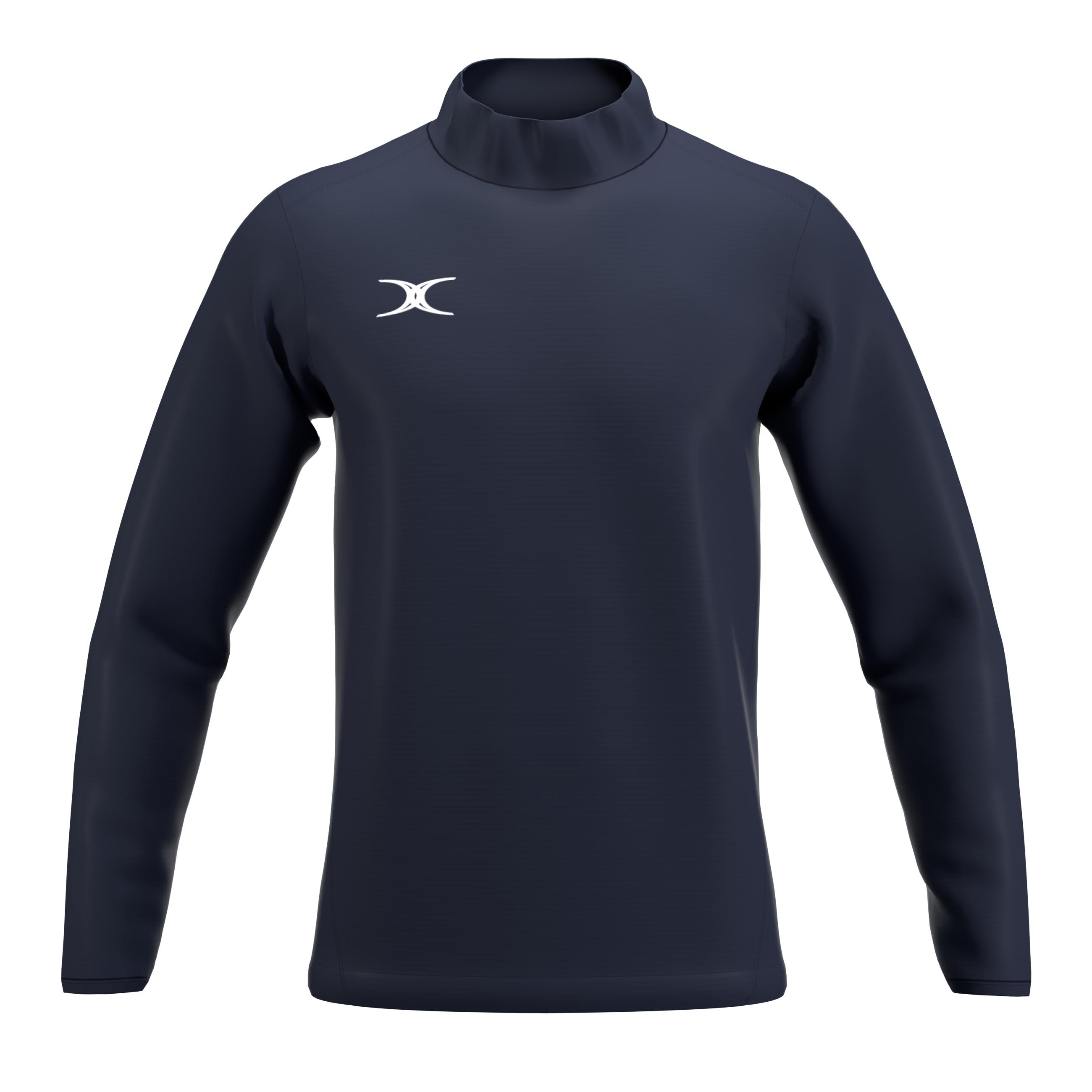 gilbert-rugby-atom-giacca-warm-up-top-uomo-nera image 7