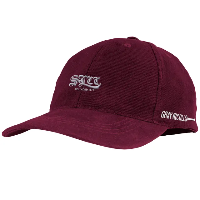 gray-nicolls-st-lawrence-pro-fit-cap-adult-maroon image 1