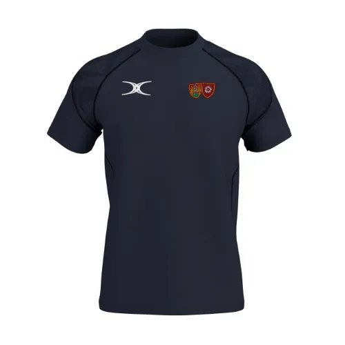 gilbert-rugby-old-northamptonians-ladies-rfc-gts-t-shirt-junior-blu-navy image 1