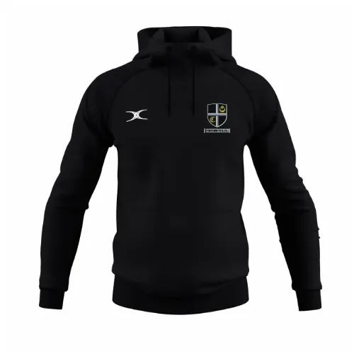 gilbert-rugby-gts-felpa-cappuccio-junior-nera-portsmouth-rfc image 1