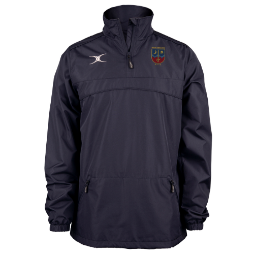 gilbert-rugby-bath-saracens-rfc-photon-giacca-1-4-zip-uomo-blu-navy-scuro image 1
