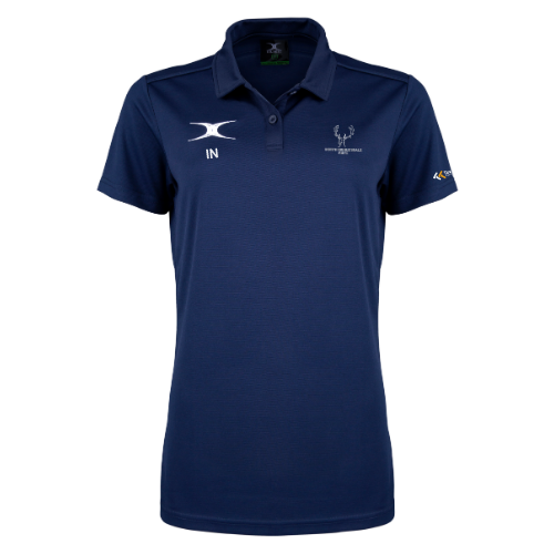 gilbert-rugby-north-ribblesdale-rfc-photon-ii-polo-manica-corta-blu-navy-uomo image 1
