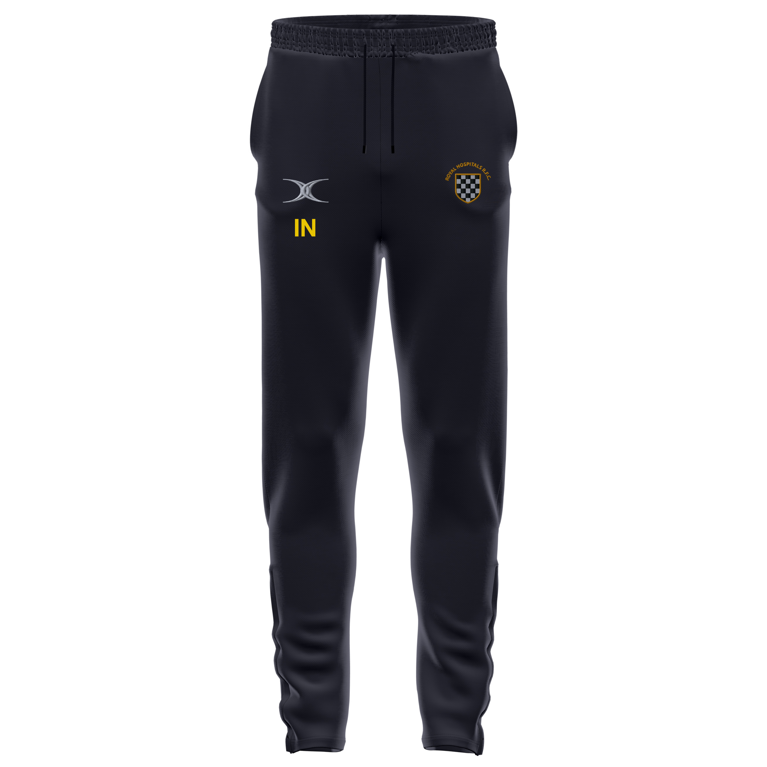 gilbert-rugby-gts-pantaloni-training-senior-neri-barts-and-the-london-rfc image 1
