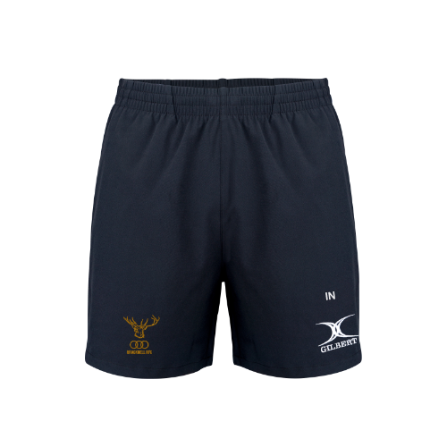gilbert-rugby-bracknell-rfc-senior-shorts-photon-neri-con-tasche image 1