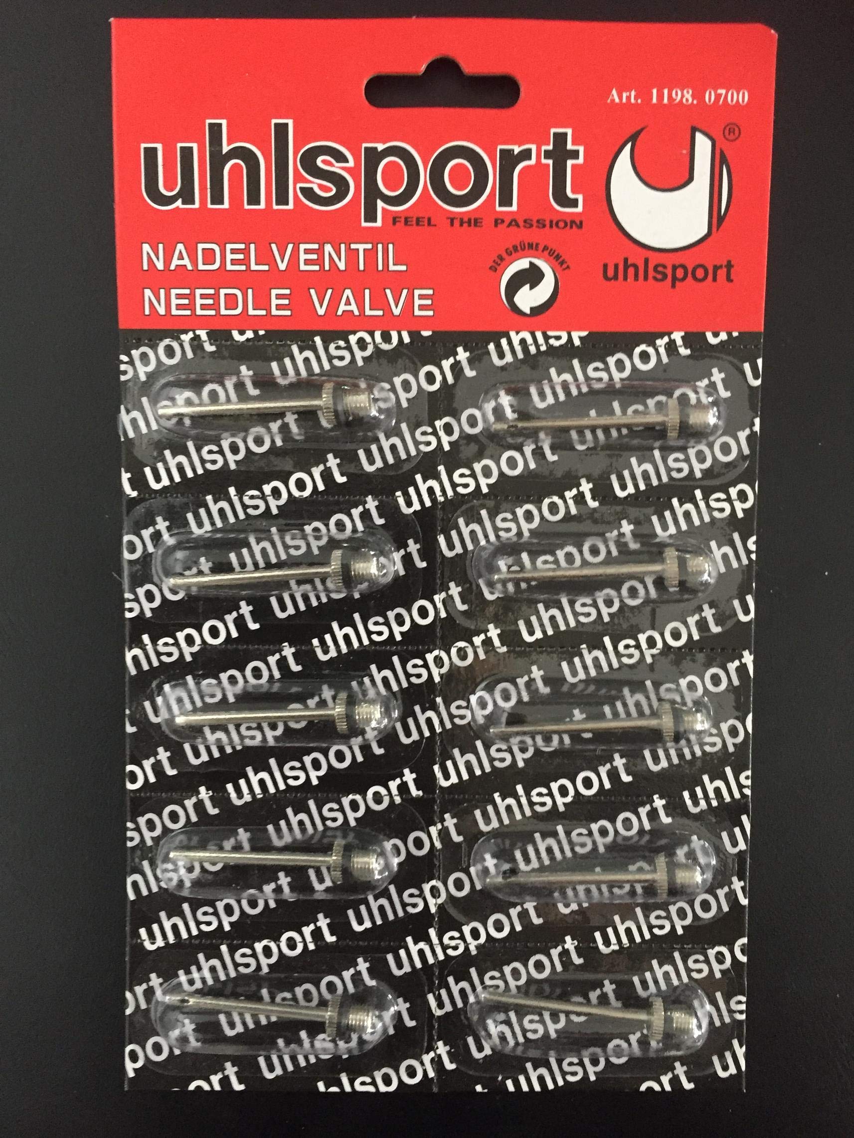 uhlsport-valvole-ad-ago-10-pezzi-m5-aghi-ricambio-pompa-palloni image 2