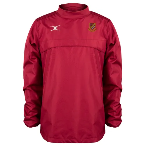 gilbert-rugby-heath-rufc-uomo-maroon-photon-giacca-warm-up image 1