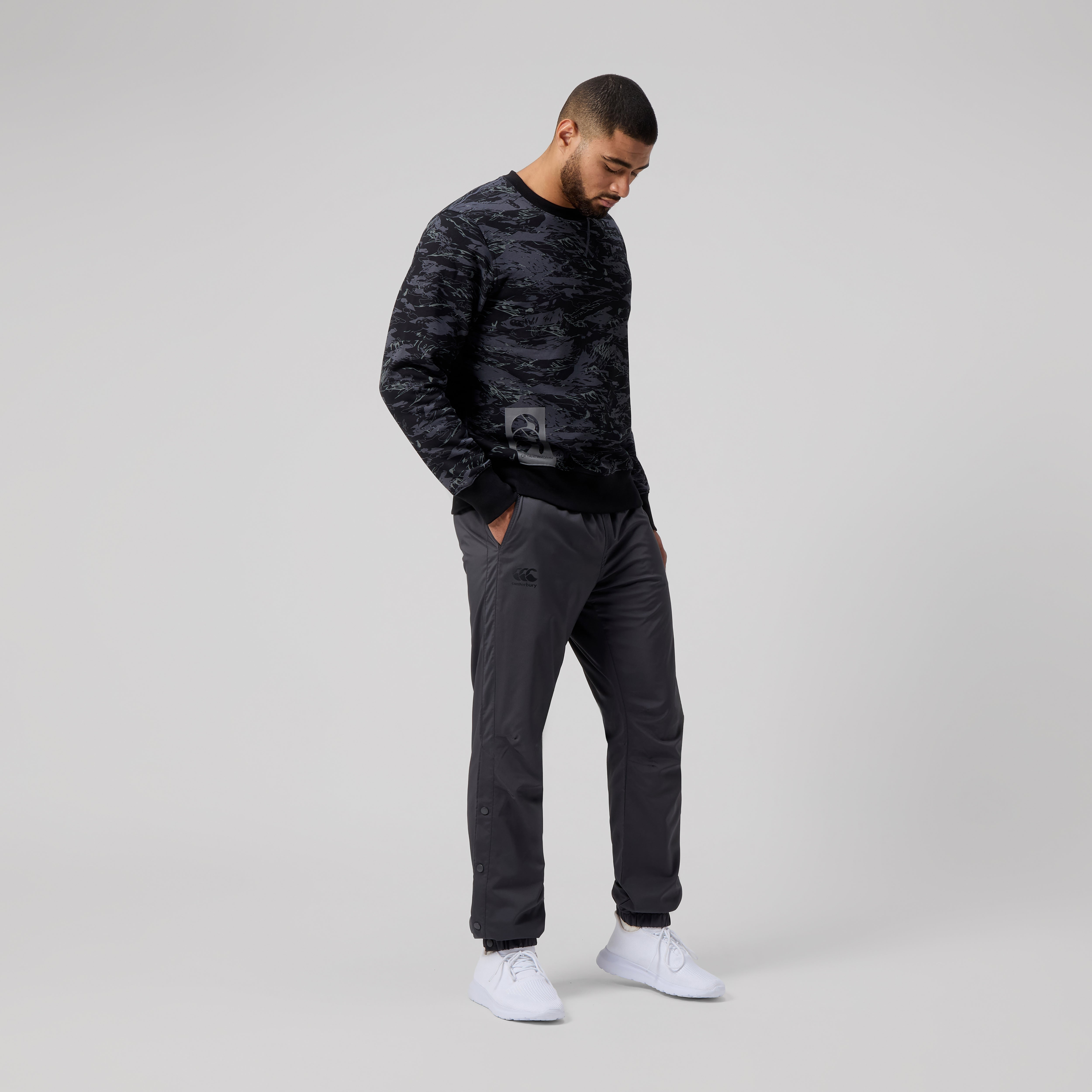 canterbury-mens-vaposhield-tempo-dome-pant-grey-uomo-pantalone-training image 2