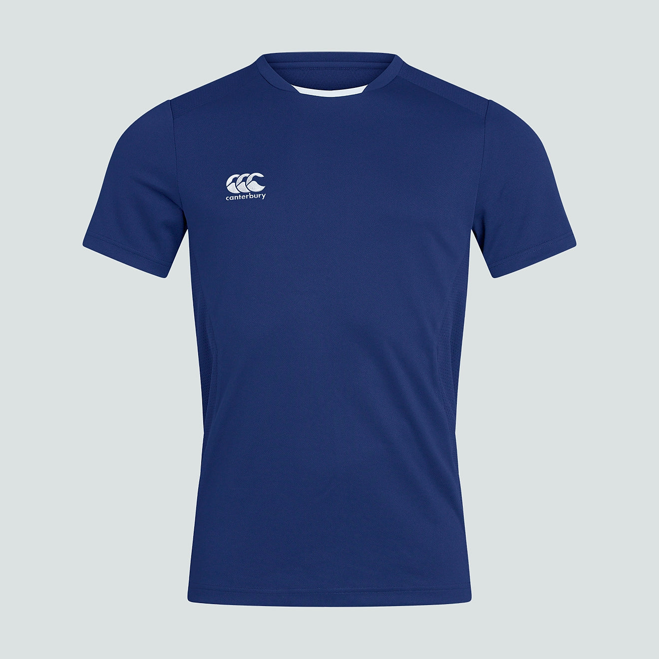 canterbury-club-dry-tee-uomo-maglia-rugby-blu image 1