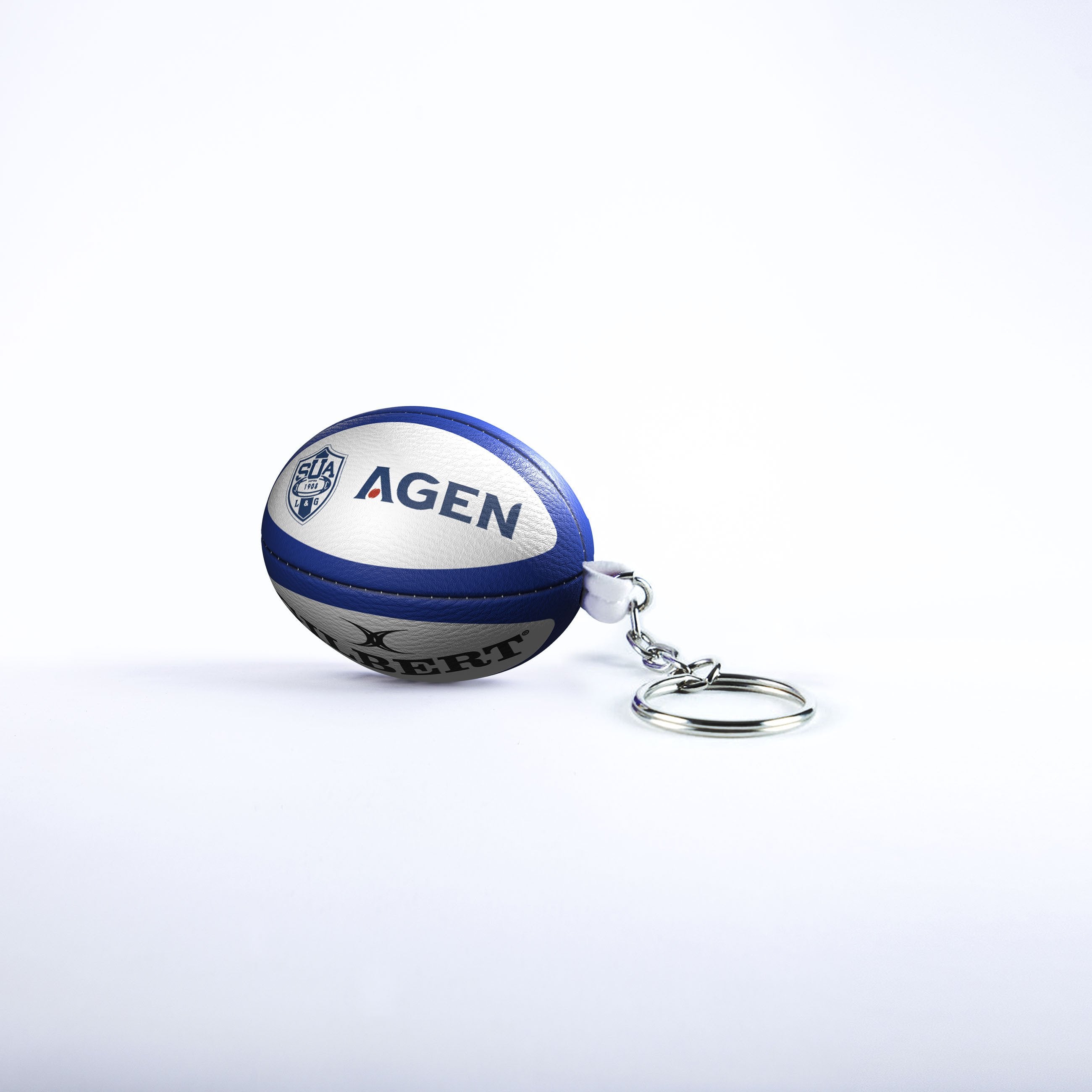 gilbert-rugby-agen-keyring-portachiavi-tifoso-club-agen image 1