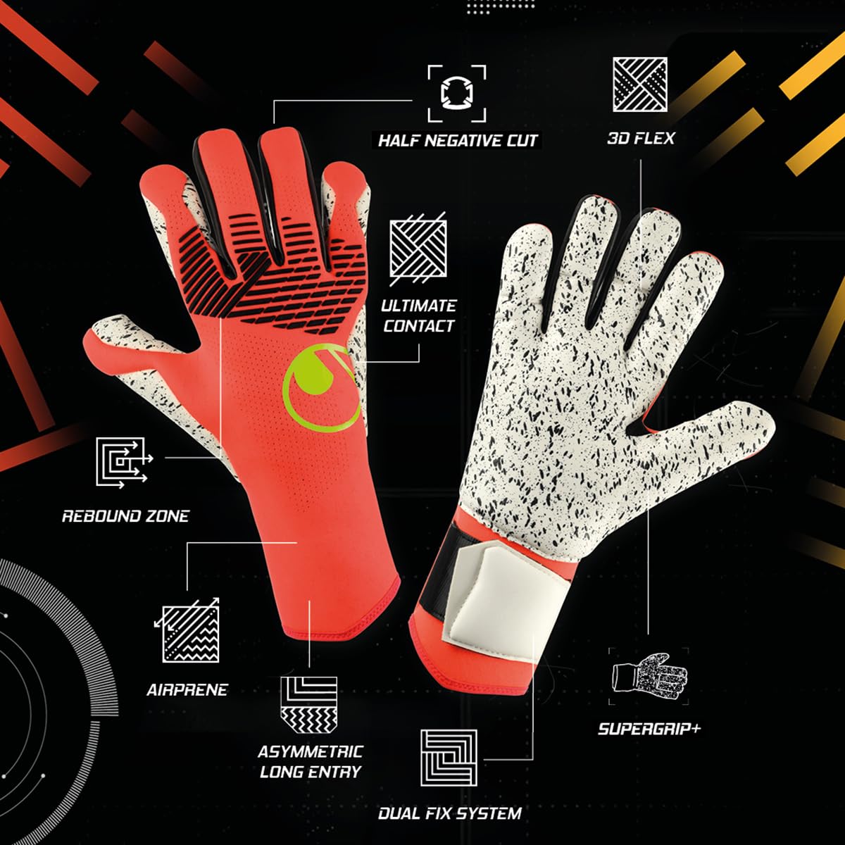 uhlsport-fangmaschine-supergrip-hn-guanti-portiere-calcio-uomo image 2