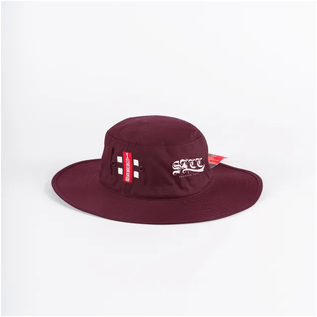 gray-nicolls-st-lawrence-senior-cappello-da-sole-da-cricket-bordeaux image 1