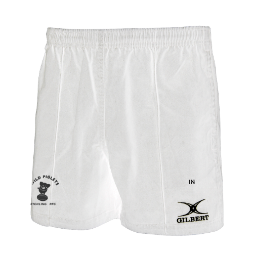 gilbert-rugby-ditchling-rfc-pantaloncini-kiwi-pro-bambino-bianchi image 1