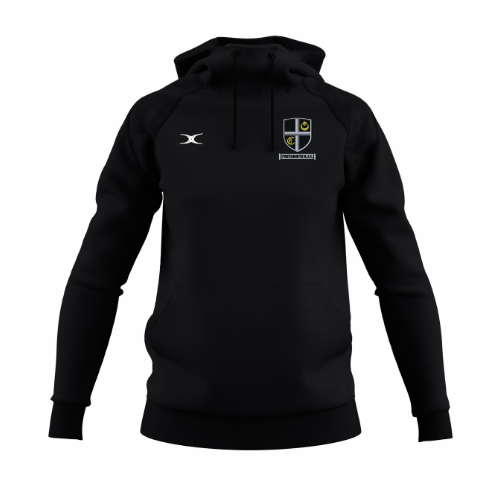gilbert-rugby-gts-felpa-hoodie-donna-portsmouth-rfc-nero image 1