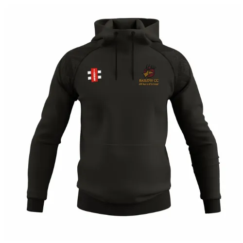 gray-nicolls-baslow-cc-gts-felpa-con-cappuccio-training-senior-nera image 1