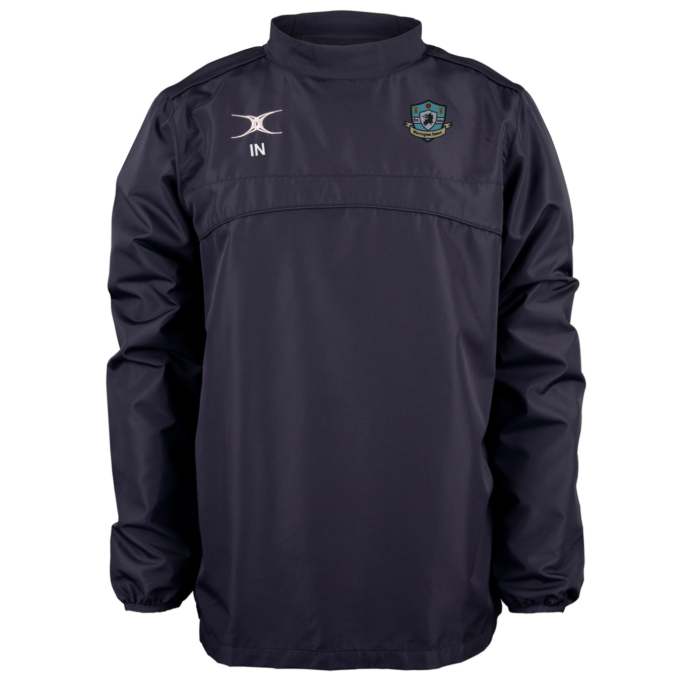 gilbert-rugby-warrington-select-rfc-senior-photon-giacca-warm-up-uomo-blu-navy-s image 1