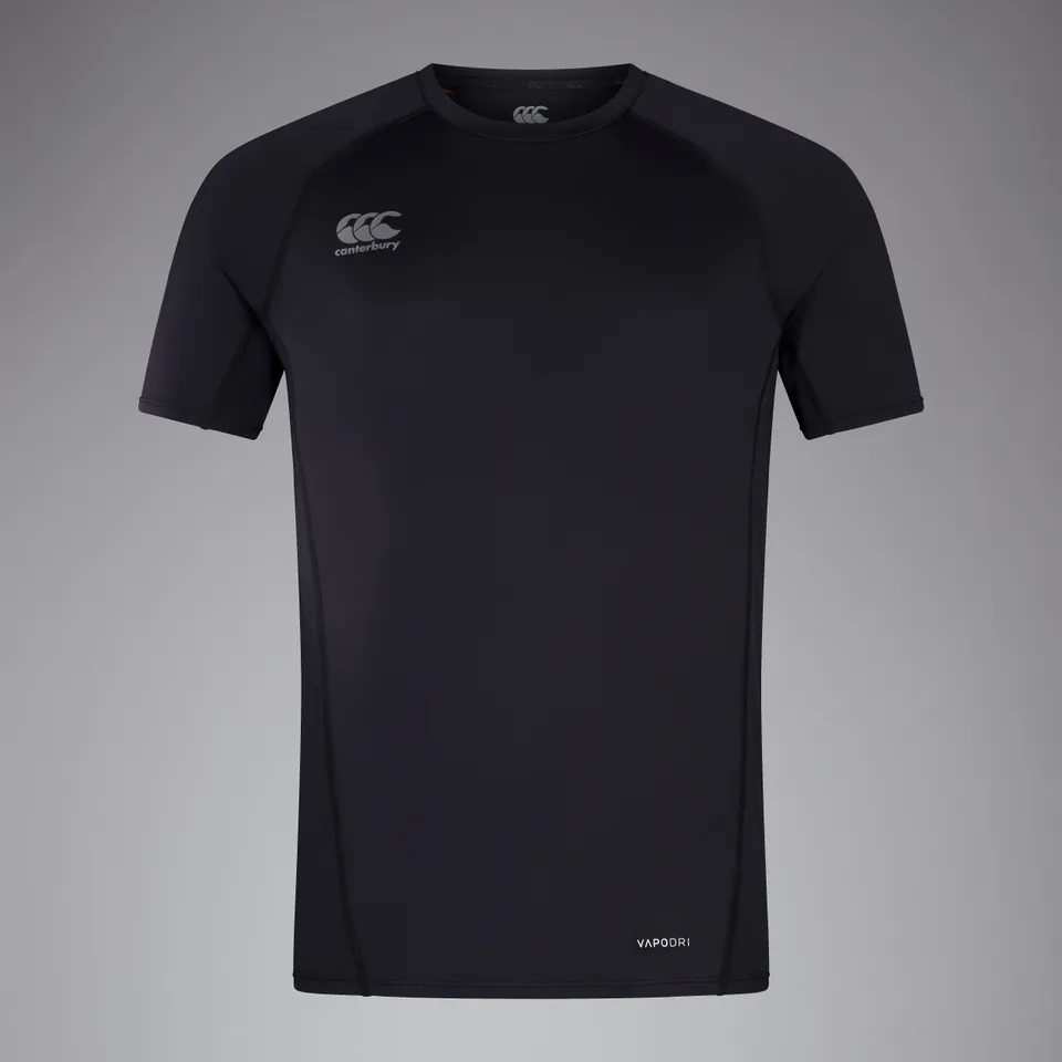 canterbury-small-logo-superlight-tee-maglia-training-uomo-black image 1
