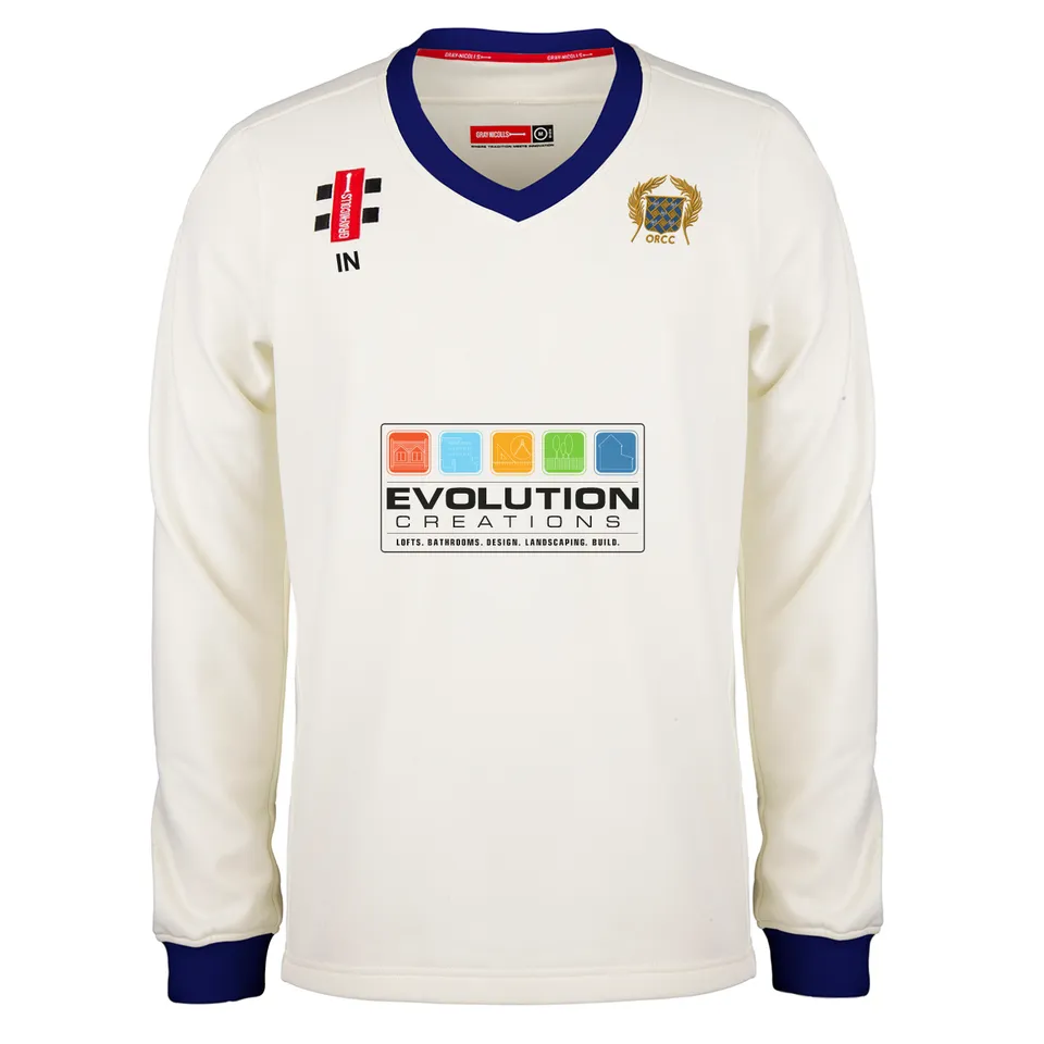 gray-nicolls-old-rutlishians-cc-senior-pro-performance-match-sweater-avorio-navy image 1
