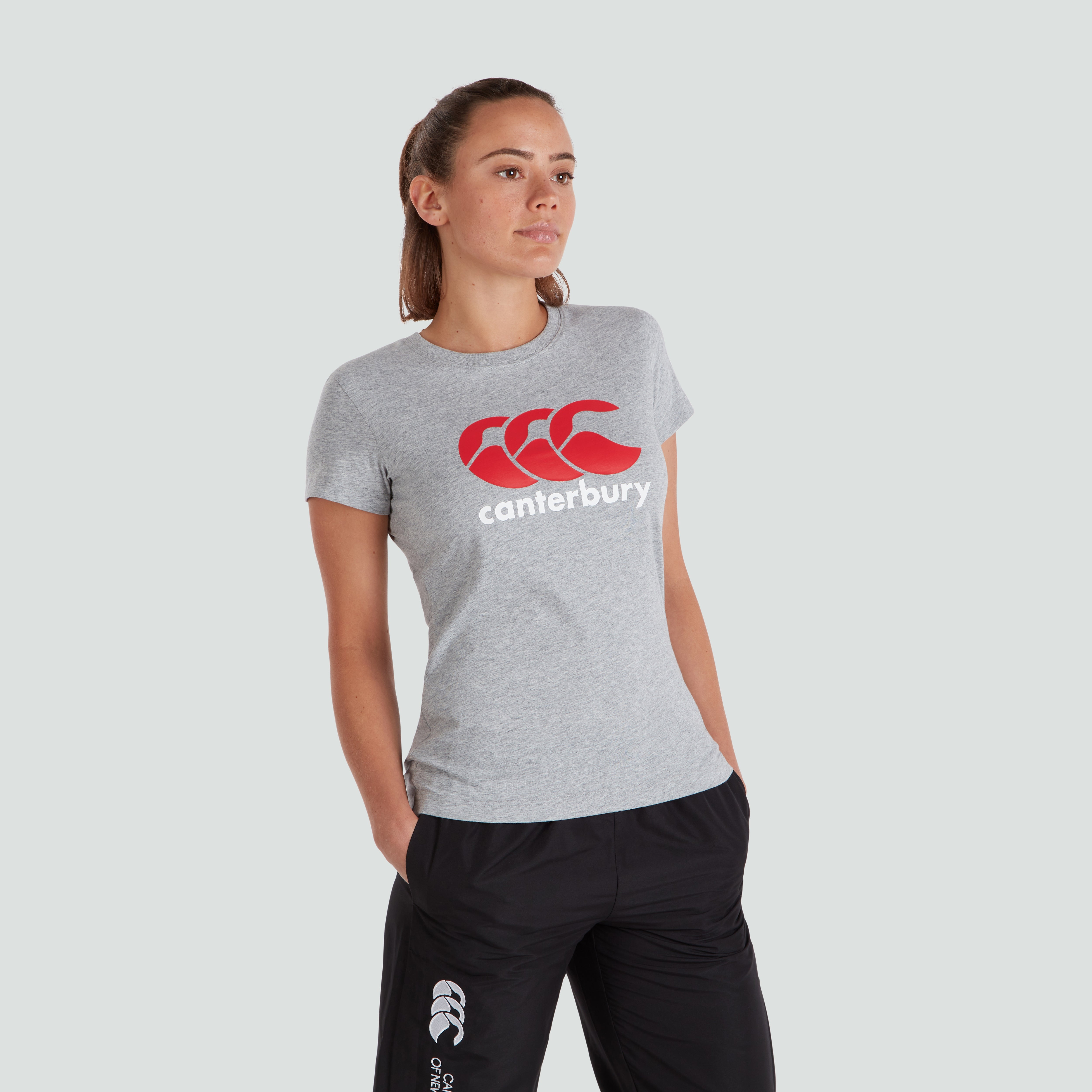canterbury-ccc-logo-tee-donna-grigio image 4