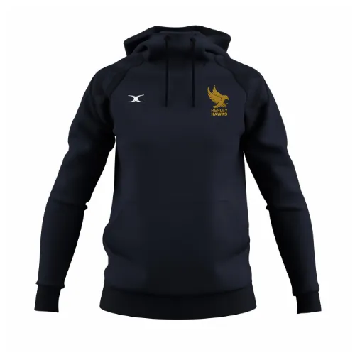 gilbert-rugby-henley-hawks-donna-gts-felpa-con-cappuccio-blu-navy-scuro image 1