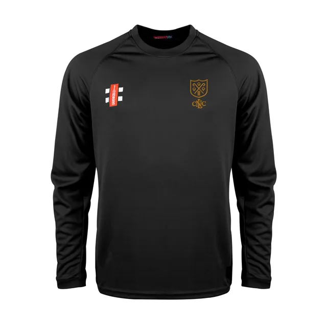 gray-nicolls-matrix-v2-t-shirt-manica-lunga-north-london-cc-adulto-nero image 1
