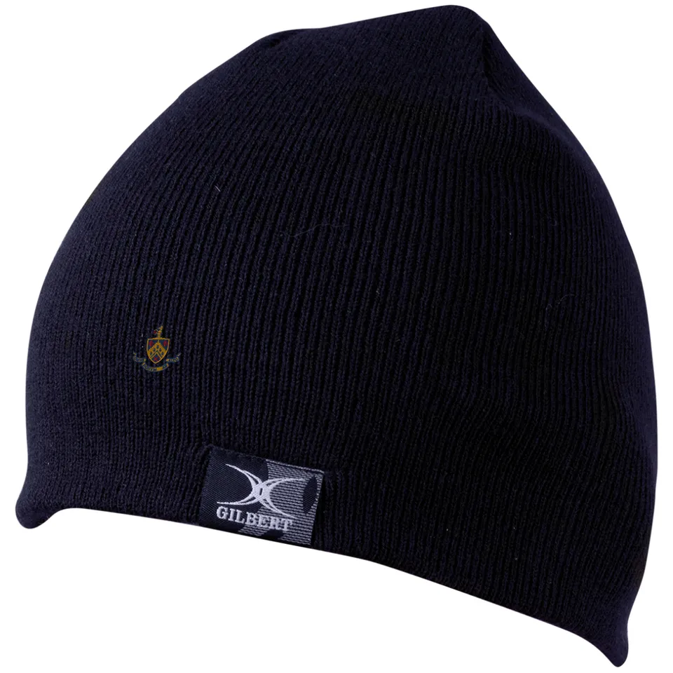 gilbert-rugby-old-crossleyans-rufc-beanie-hat-navy image 1