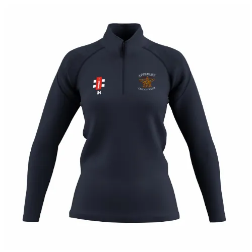 gray-nicolls-apperley-cc-donna-gts-pile-1-4-zip-blu-navy-scuro image 1