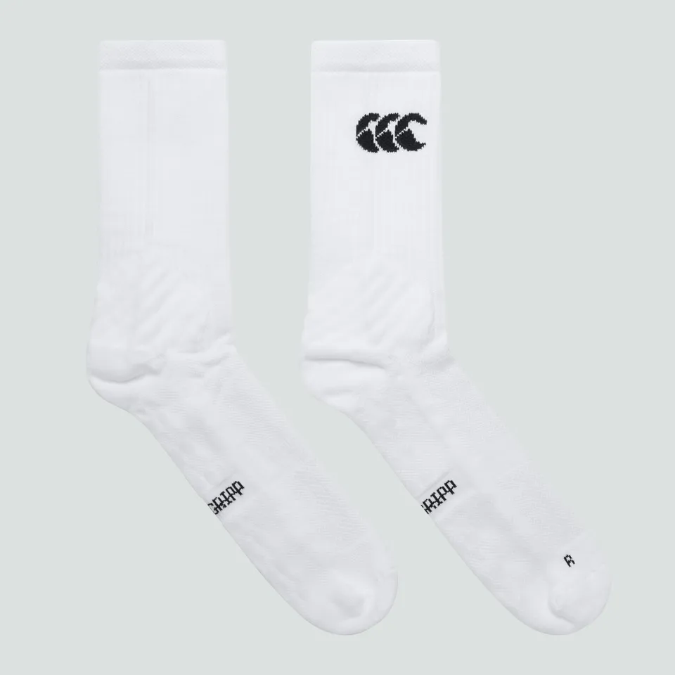 canterbury-mid-calf-grip-sock-calze-rugby-uomo-bianche image 1