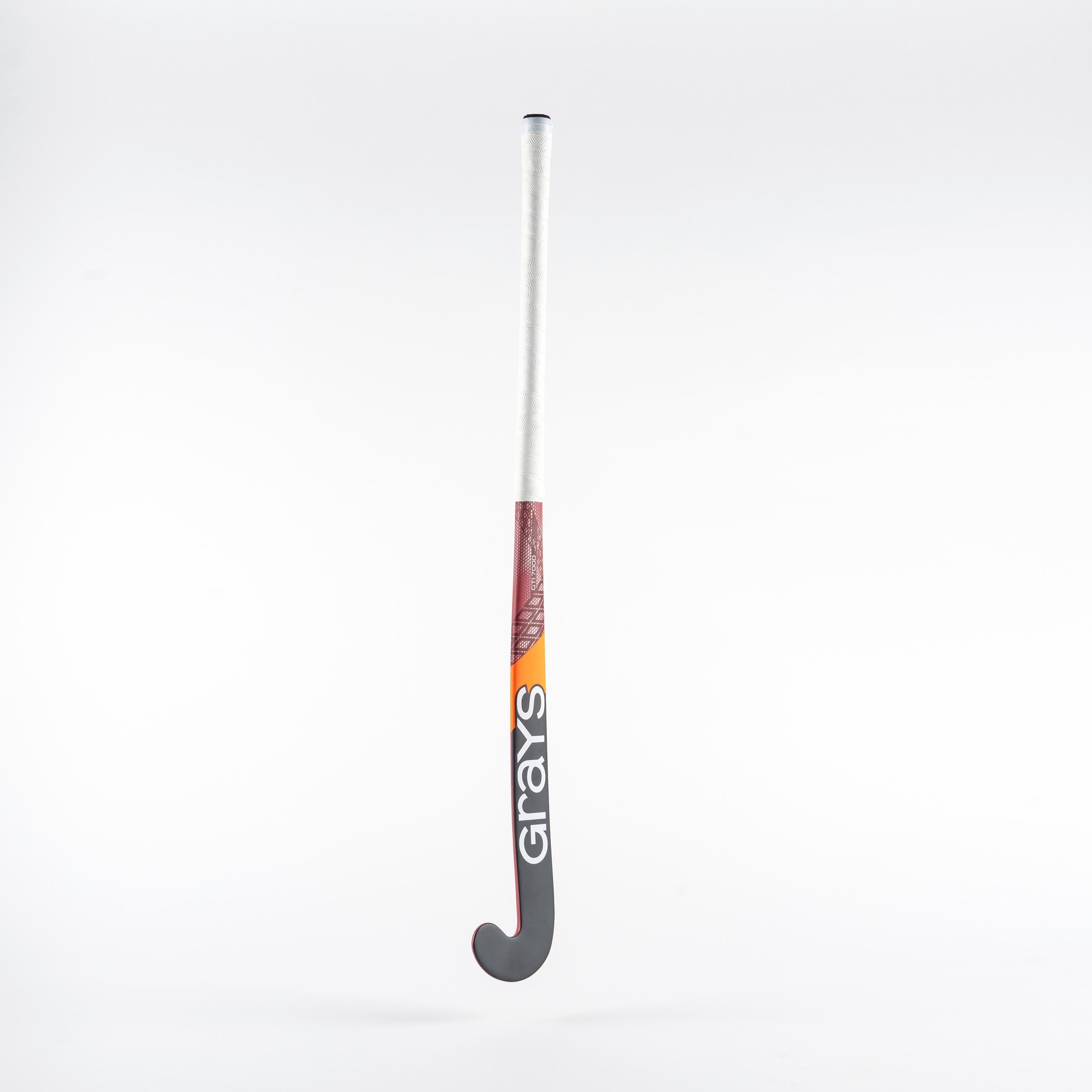 grays-gti7000-dynabow-mazza-hockey-indoor-composite-rosso-argento image 3