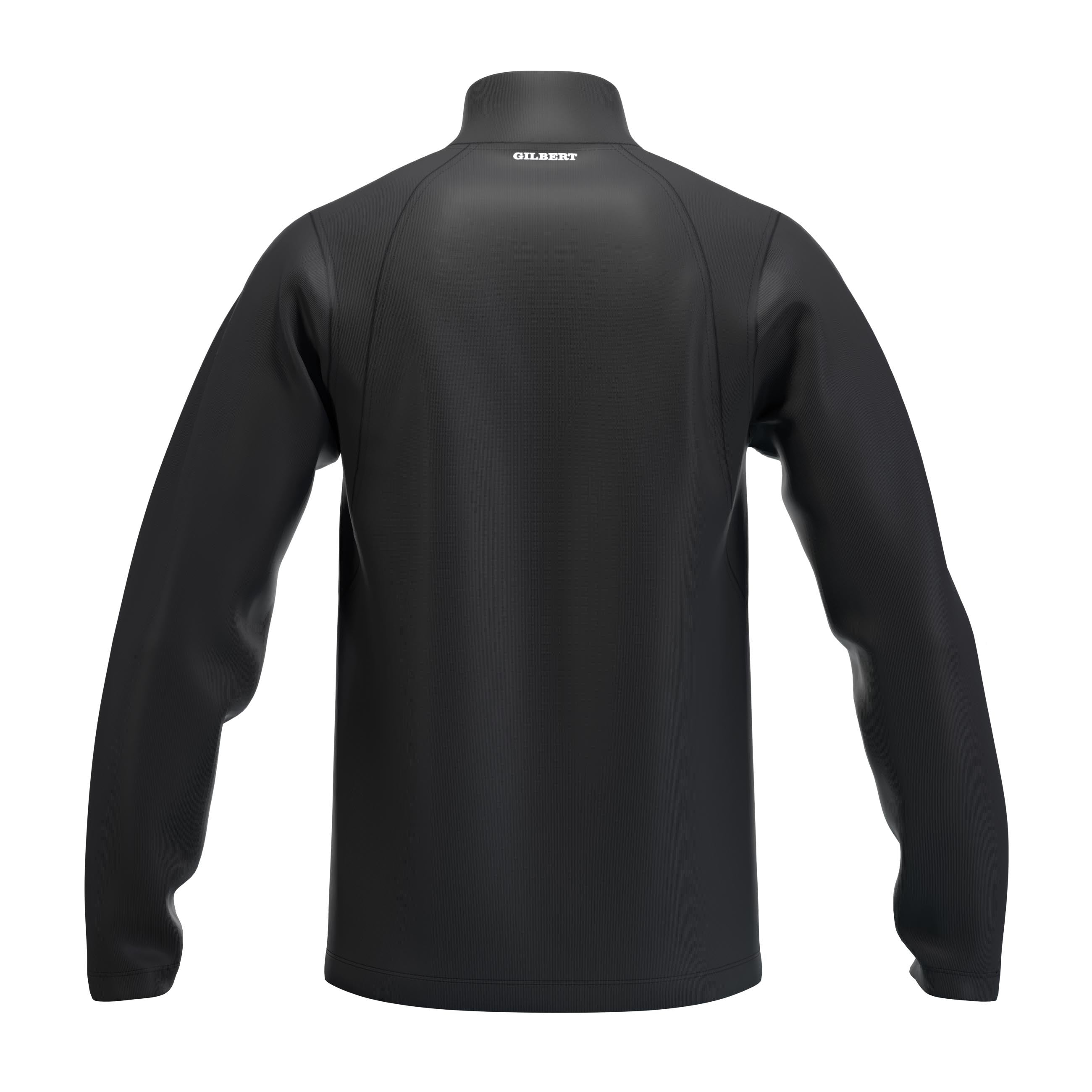 gilbert-rugby-atom-pile-1-4-zip-junior-nero image 2