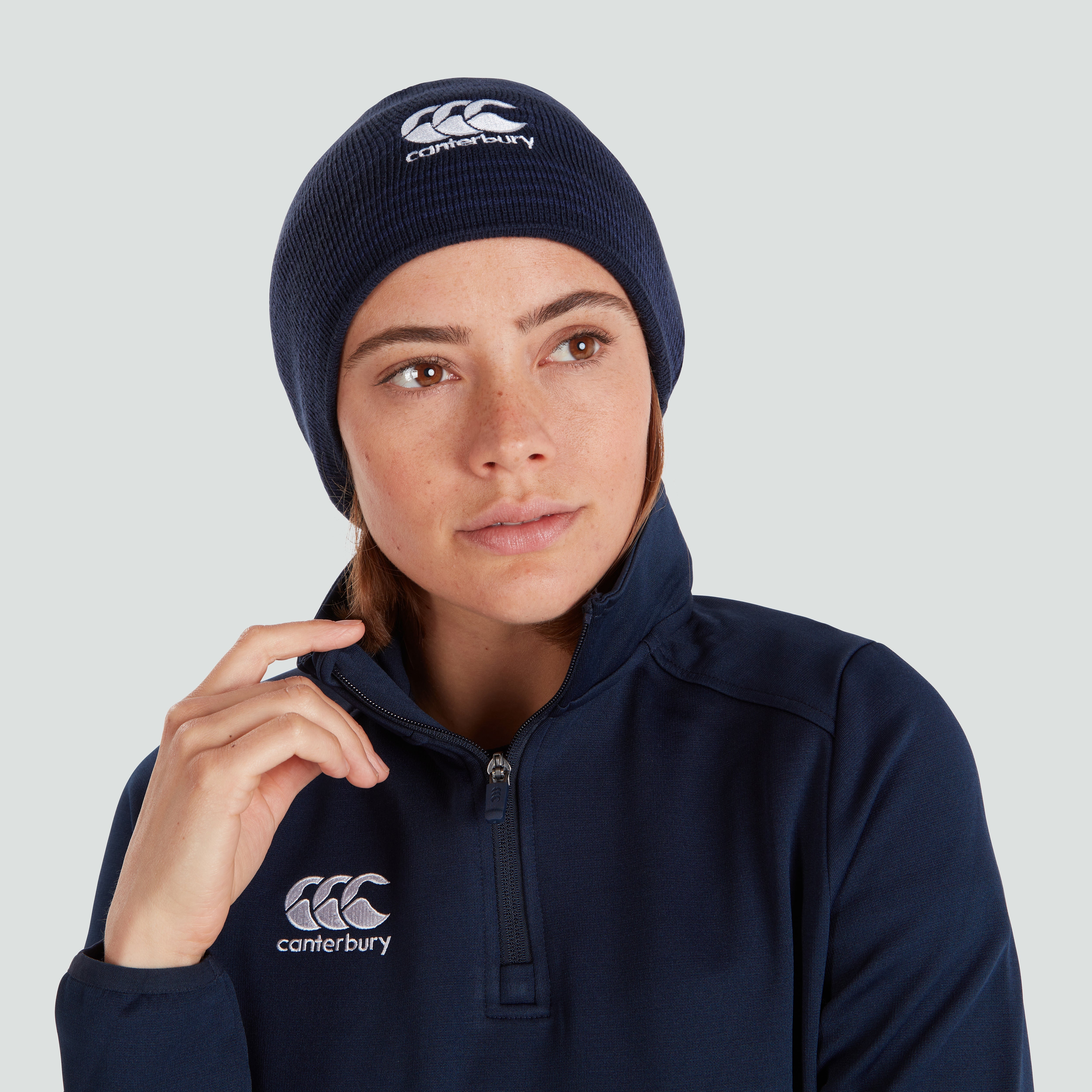 canterbury-beanie-berretto-unisex-adulto-navy image 2