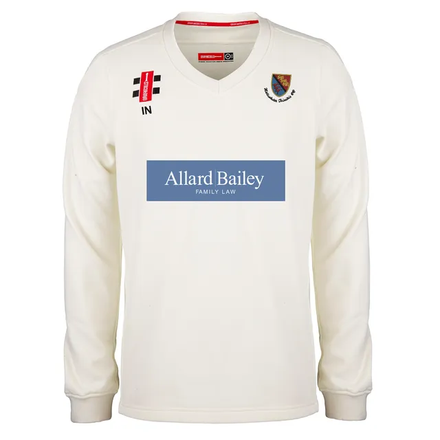 gray-nicolls-holtwhites-trinibis-cc-maglione-pro-performance-bambino-avorio image 1