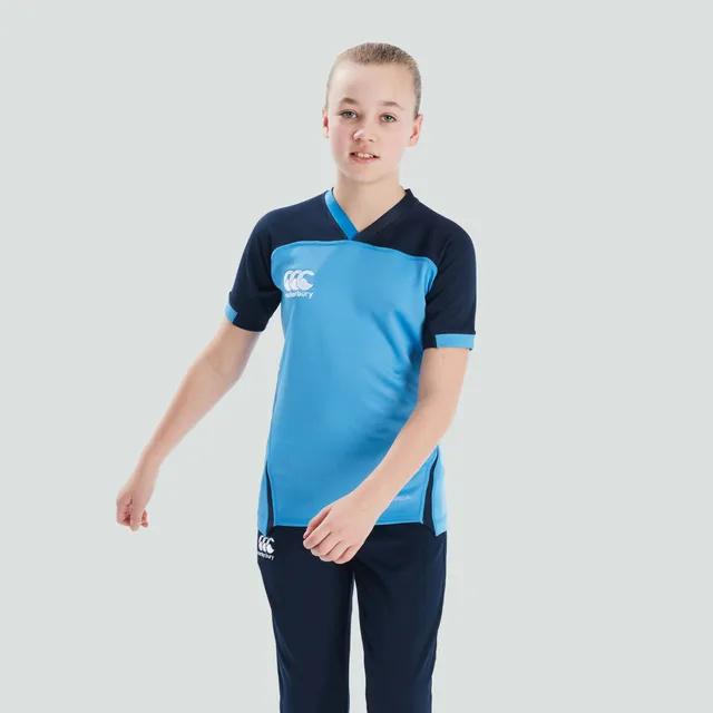 canterbury-vapodri-evader-jersey-junior-blu-maglia-rugby-bambino image 1