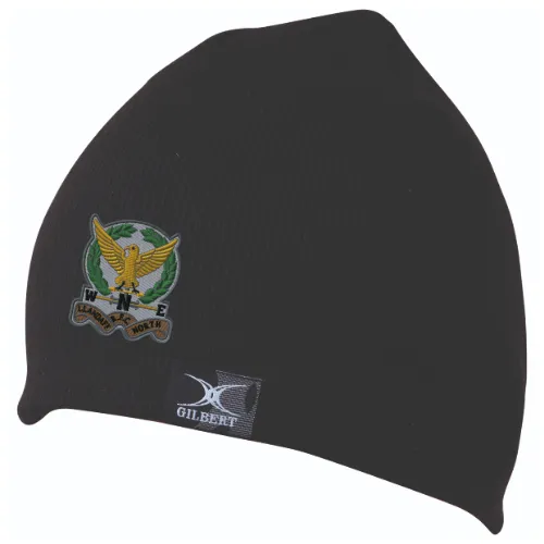 gilbert-rugby-beanie-llandaff-north-rfc-adulto-cappello-nero-double-layer image 1