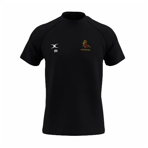gilbert-rugby-andover-rfc-senior-maglietta-gts-manica-corta-nera image 1