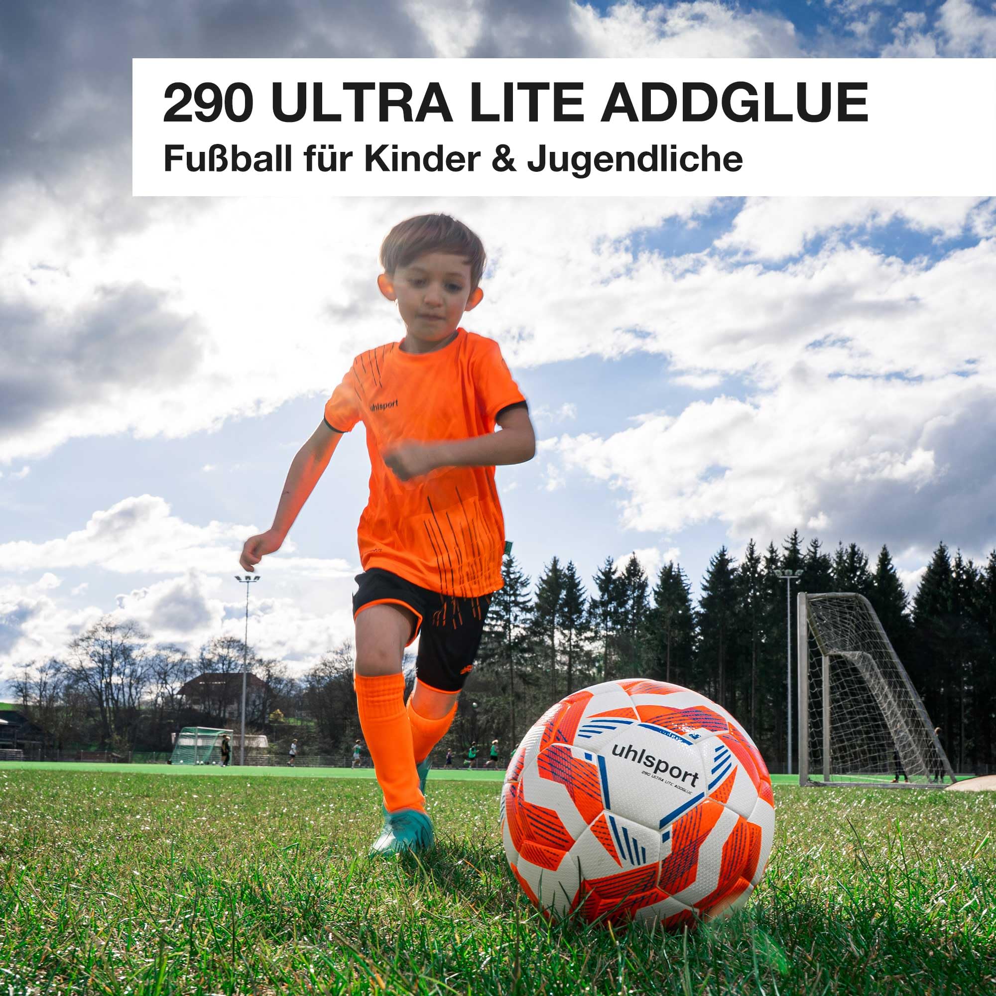 uhlsport-290-ultra-lite-addglue-junior-pallone-da-calcio-bambini image 2