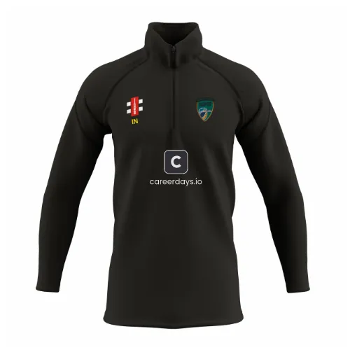 gray-nicolls-livingston-cc-junior-pile-gts-1-4-zip-nero image 1