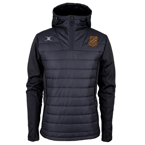 gilbert-rugby-heath-rufc-pro-active-quarter-zip-nera-giacca-uomo image 1