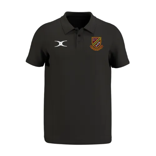 gilbert-rugby-heath-rufc-atom-polo-manica-corta-senior-nero image 1