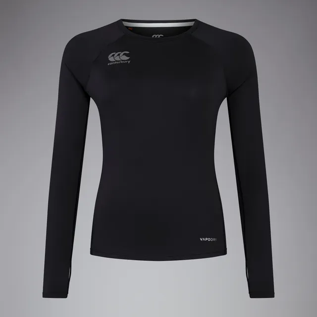 canterbury-superlight-long-sleeve-tee-donna-nero image 1