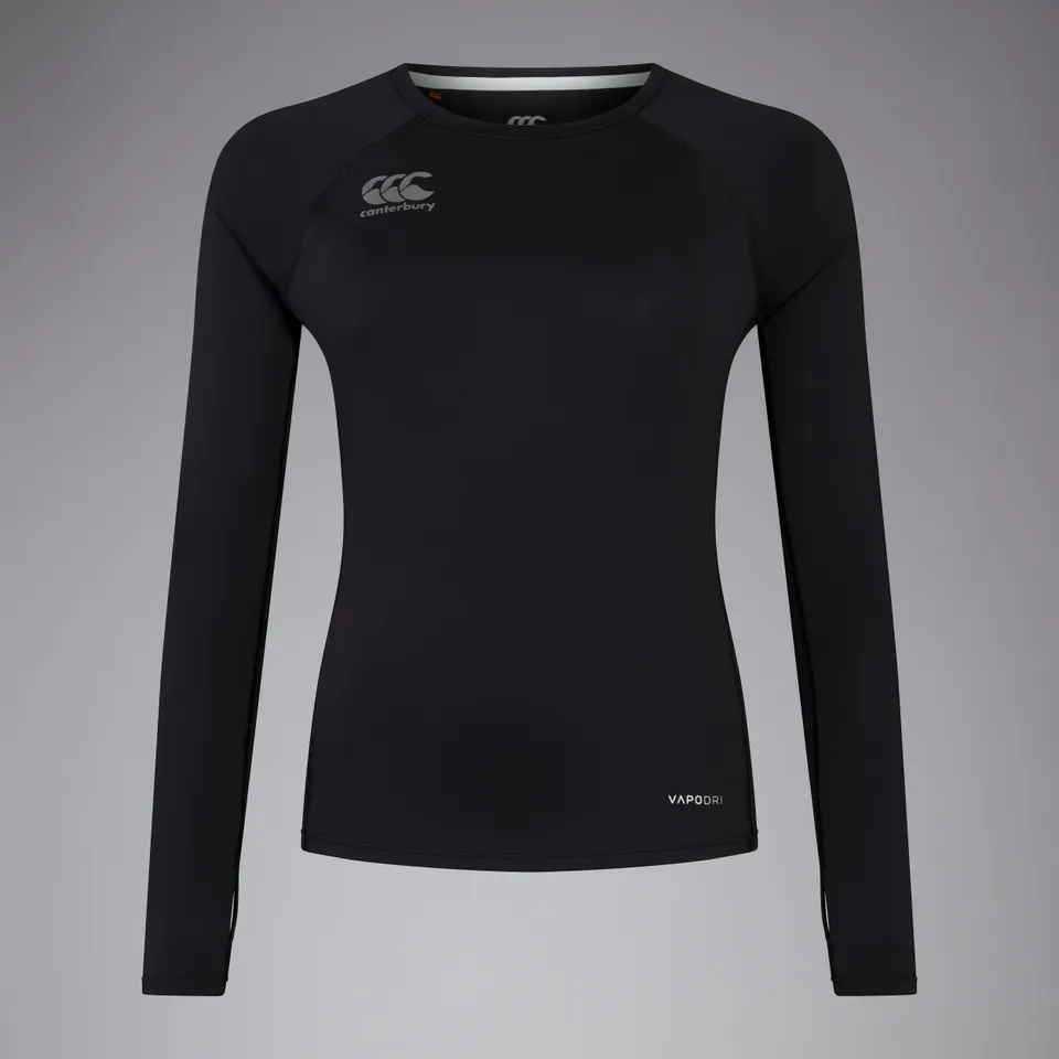canterbury-superlight-long-sleeve-tee-donna-nero image 1
