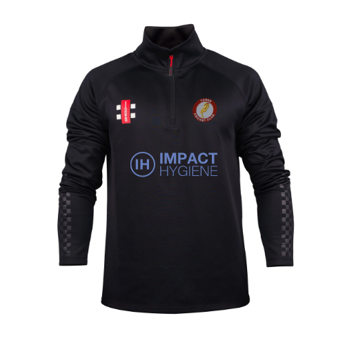 gray-nicolls-tonge-cricket-club-senior-black-pro-thermo-fleece-pile-allenamento image 1